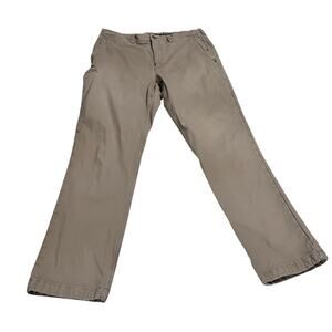 Duluth Trading Company Ballroom Khakis Flannel Lined Pants Men's 36 X 34